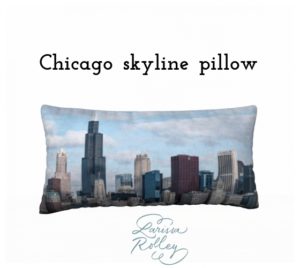 Chicago Skyline Pillowcase front