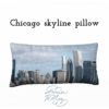 Chicago Skyline Pillowcase back